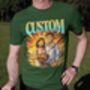 Personalised Anime Picture Bootleg T Shirt, thumbnail 3 of 10