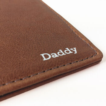 Personalised Tan Leather Glasses Case, 7 of 8