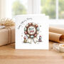 Best Dad Father's Day Card, Whimsical Rosette Design, thumbnail 1 of 5