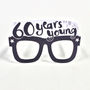 60th Birthday Card Glasses, thumbnail 2 of 3