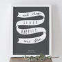 'Happily Ever After' Wedding Print, thumbnail 1 of 5