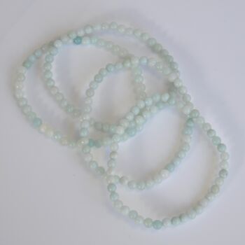 Dainty Amazonite Crystal Bracelet For Inspiration And Truth, 3 of 6