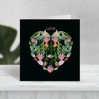 Six Floral Inspired Blank Greeting Cards, 5 of 7