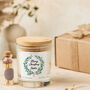 Christmas Personalised Candle Gift With Name, thumbnail 3 of 6