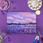 Lavender Haze Acrylic Painting Kit With Video Tutorial, thumbnail 5 of 8