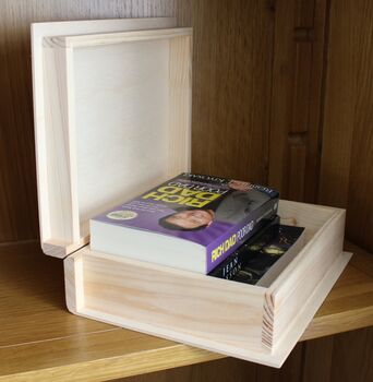 Wooden Book /Photo Box, 3 of 5