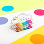 Set Of Three Rainbow Paper Clips, thumbnail 7 of 10