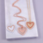 Personalised Heart Charm Necklace, thumbnail 2 of 6