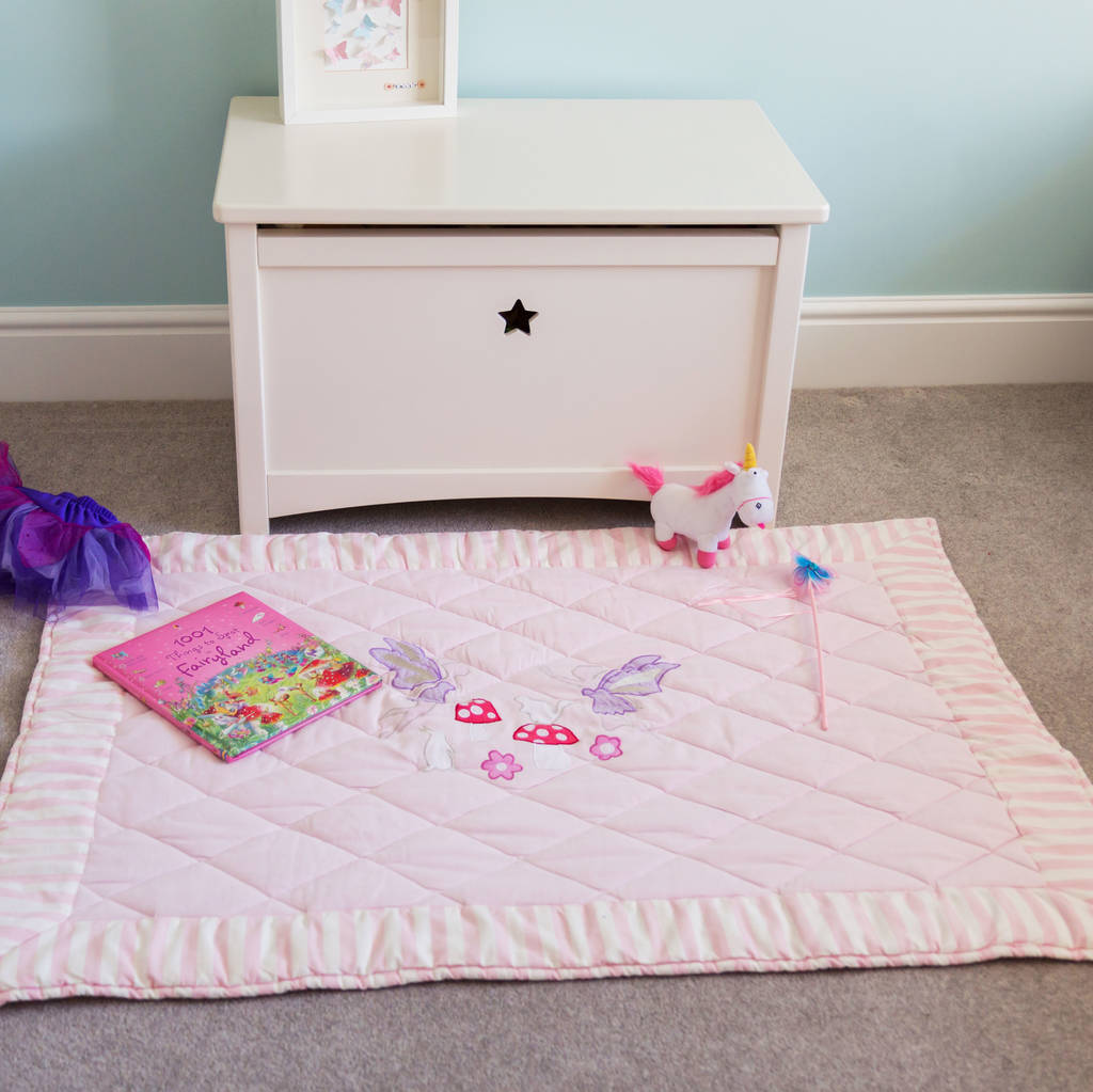 Children's Pink Fairy Floor And Play Mat, 1 of 3