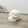 Gothic Skull Candle Halloween Decoration And Spooky Gift, thumbnail 2 of 5