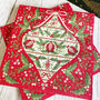 Folklore Red Christmas Paper Napkin X 20, thumbnail 5 of 5