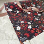 Romantic Folk Floral Gift Wrapping Paper, thumbnail 3 of 3