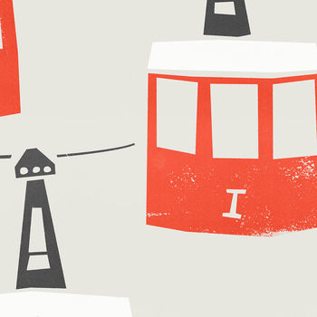 Barcelona Cable Cars Print, 4 of 6