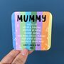 Mother's Day Coaster. Queen Of, thumbnail 4 of 4