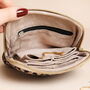 Leopard Print Square Velvet Pouch Jewellery Case, thumbnail 6 of 7