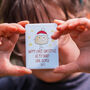 1st Christmas As My Daddy Personalised Ceramic Magnet, thumbnail 1 of 2