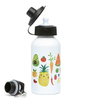 Personalised Kids Fruit Veggie Water Bottle, 2 of 3