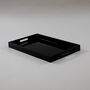 Handcrafted Lacquered Rectangular Serving Trays, thumbnail 5 of 12
