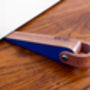 Streamline Original Doorstop With Tan Leather Strap, thumbnail 1 of 4