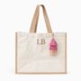 Personalised Square Beach Shopper Bag, thumbnail 3 of 4
