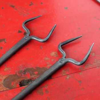 Hand Forged Heart Toasting Fork, 7 of 7