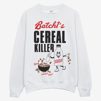 Cereal Killer Men's Slogan Sweatshirt, 2 of 4