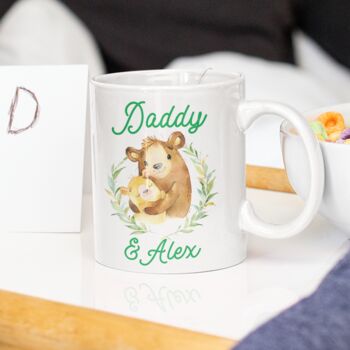 Daddy Bear Personalised Mug, 2 of 2