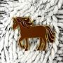 Horse Enamel Pin Badge, thumbnail 6 of 6