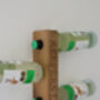 Wooden Wall Mounted Engraved Wine Rack, thumbnail 3 of 9