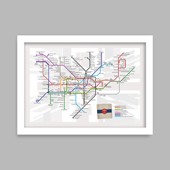 Going Underground Music Poster Print, 2 of 4