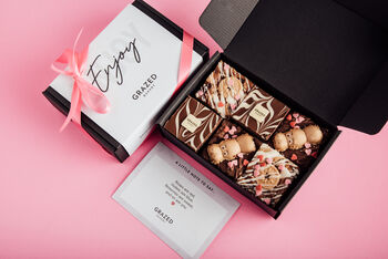 Valentine's Blondie And Brownie Six Piece Gift Box, 2 of 9