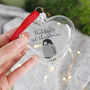 Baby's First Christmas Penguin Glass Bauble, thumbnail 2 of 8
