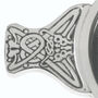 Extra Large Pewter Quaich With Celtic Detailing, thumbnail 2 of 7