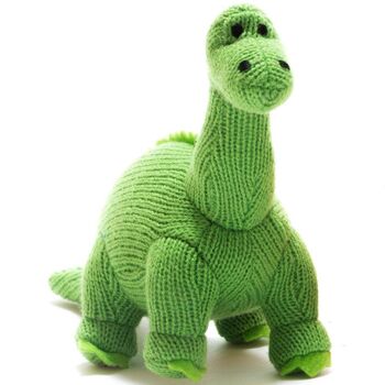 Knitted Dinosaur Rattle Diplodocus, 6 of 6