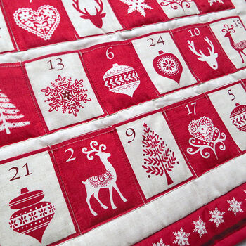 Scandinavian Christmas Pocket Advent Calendar, 2 of 4
