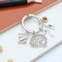 Therapist Personalised Keyring Psychiatrist Gift, thumbnail 5 of 7