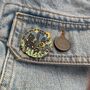 Black Cat Astrology Enamel Pin, thumbnail 2 of 5