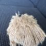 Dark Apricot Cockapoo Cavapoo Bag Charm Head, thumbnail 6 of 6