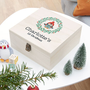Personalised Baby's First Christmas Eve Box, 12 of 12