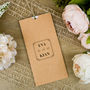 Floral Press Wallet Wedding Invitation, thumbnail 1 of 7