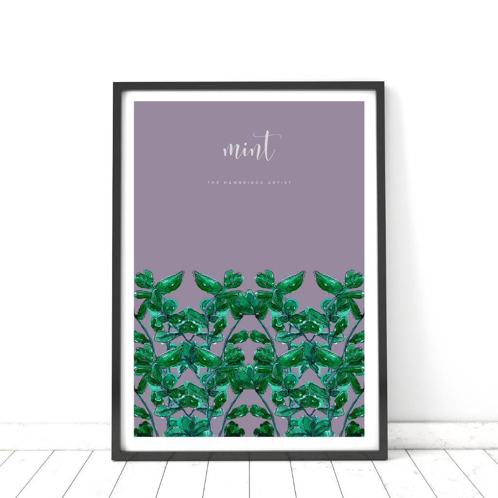 Mint Art Print By The Hambridge Artist