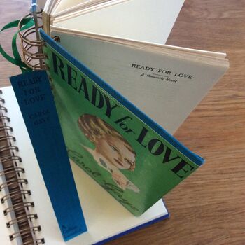 'Ready For Love' Upcycled Notebook, 3 of 4