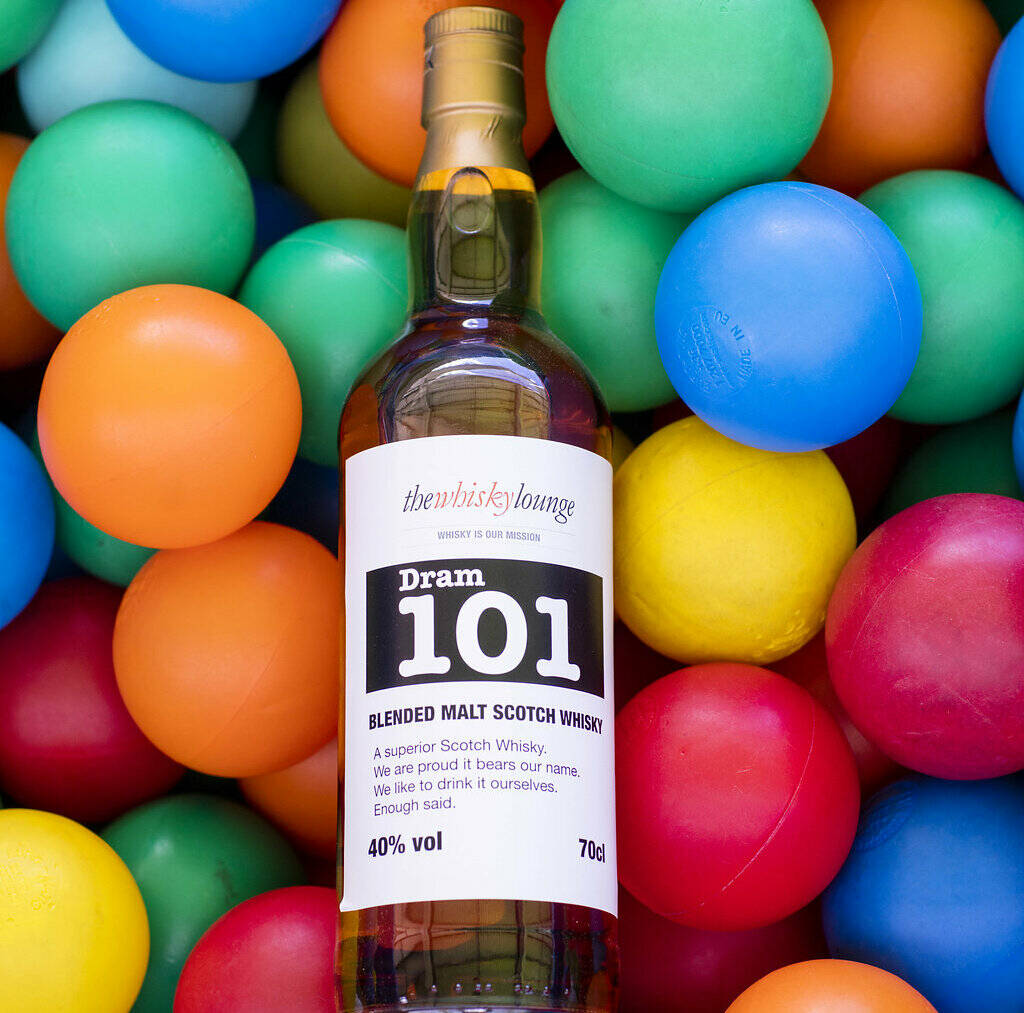 Dram 101 Blended Malt Scotch Whisky 70cl By The Whisky Lounge ...