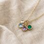 Family Birthstone Charm Pendant, thumbnail 4 of 9
