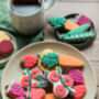 Personalised Jar Of Gardeners Fruit And Vegetable Biscuits, thumbnail 8 of 8