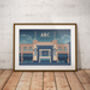 Abc Glasgow Travel Poster Art Print, thumbnail 6 of 8