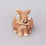 G Decor Wild Ceramic Bunny Planter, thumbnail 3 of 4