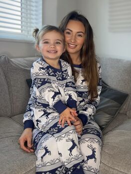 Matching Family Christmas Pyjamas Navy | Christmas Eve P Js For The Whole Family, 7 of 11