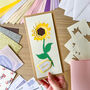 Sunshine Florals Card Making Kit | Iris Folding, thumbnail 3 of 6