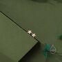 Sterling Silver Tiny Little Textured Star Stud Earrings, thumbnail 3 of 12